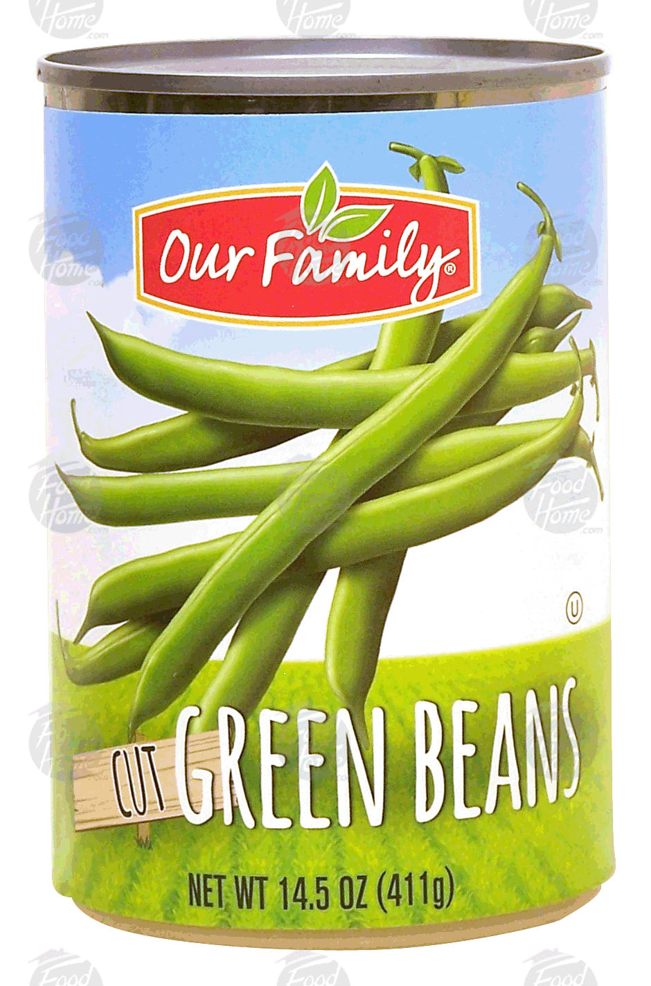 Our Family  cut green beans Full-Size Picture